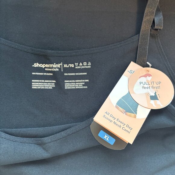 Shapermint Essentials Women's Size XL All Day Every Day Tank Compression Black - Picture 6 of 7